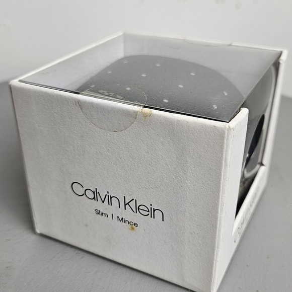 Calvin Klein, Black. Micro Dot Tie. Brand New, One Size - Picture 5 of 7